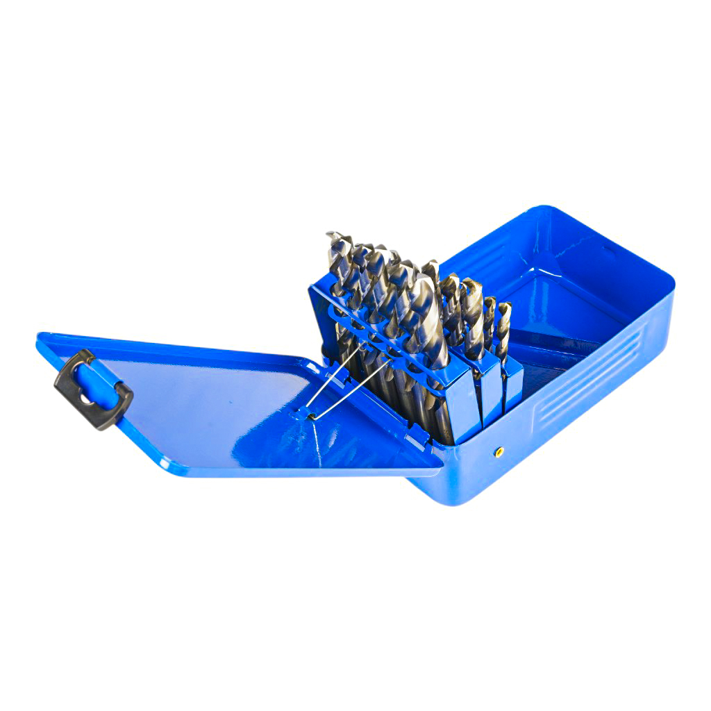 Set Brocas HSS 4341 Hemic 25pcs 1-13mm