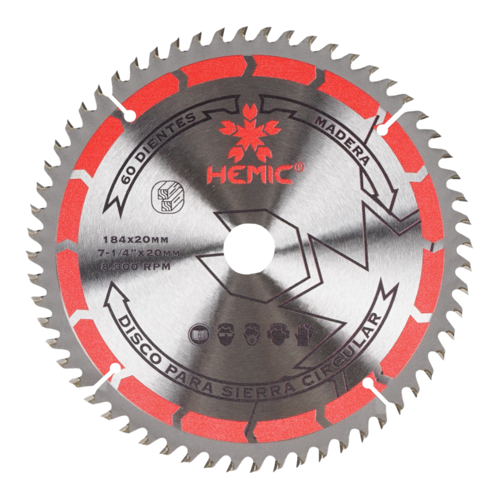 Disco de Sierra Hemic 184mm 16 dientes