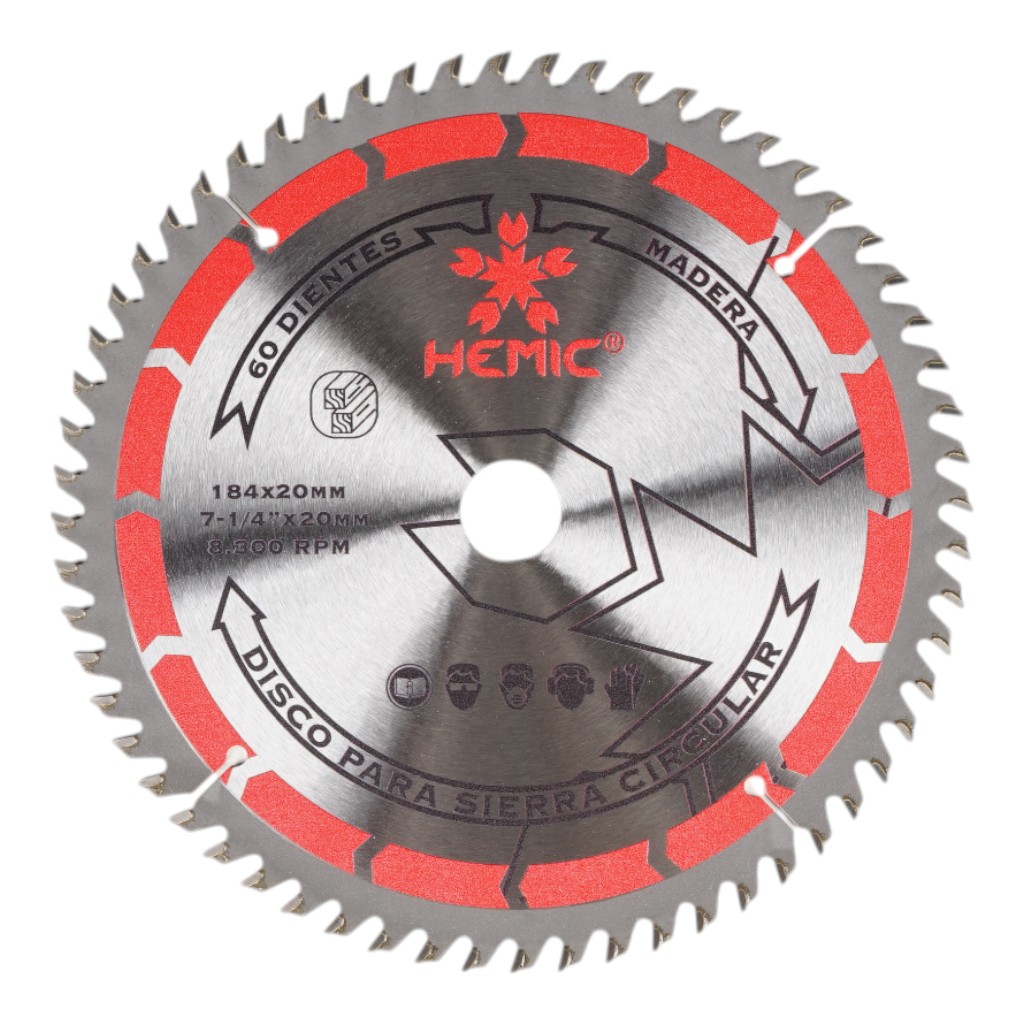 Disco de Sierra TCT Hemic 254mm 80 dientes