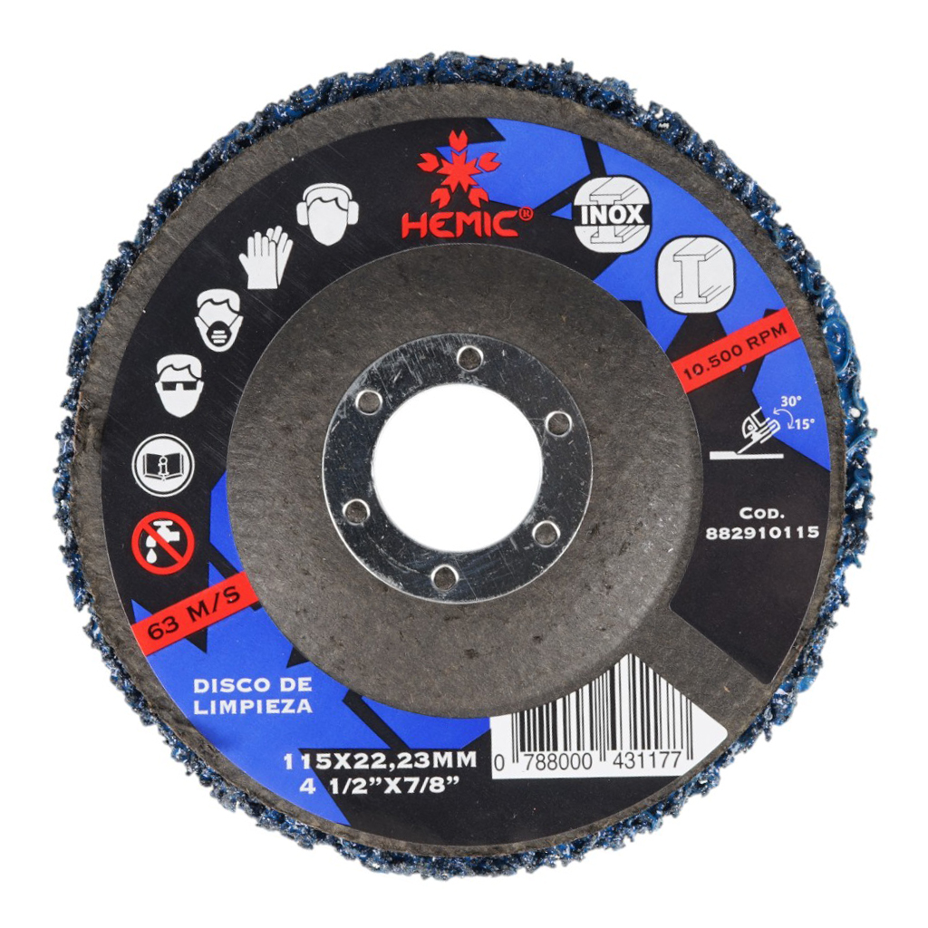 Disco de Limpieza Hemic 115x22,23mm