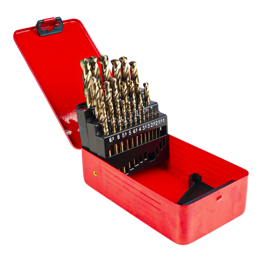 [885600025] Set Brocas HEMIC HSS Co5 25pcs 1-13mm