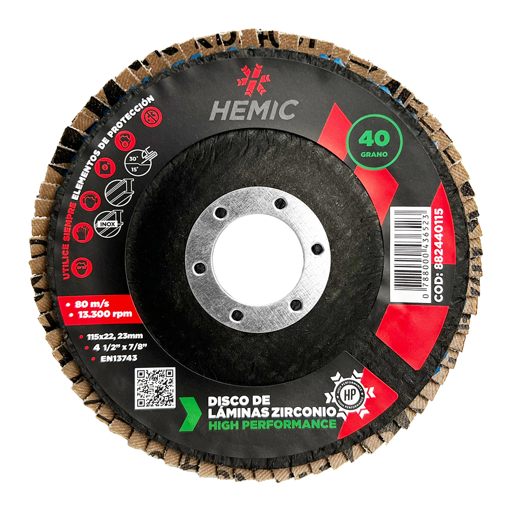 [882460115] Disco de Laminas HEMIC ZirconioHD Gr.60