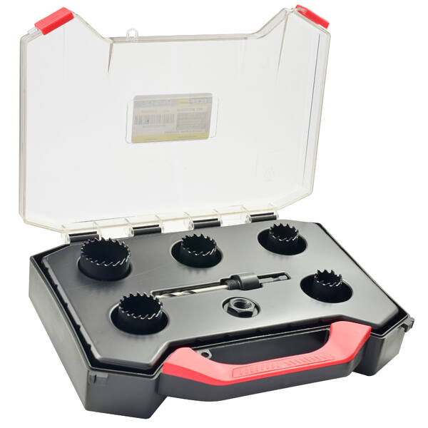 Conjunto 5 Sierras Copa Bimetalicas cobalto