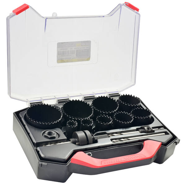 Conjunto 9 Sierras Copa Bimetalicas cobalto