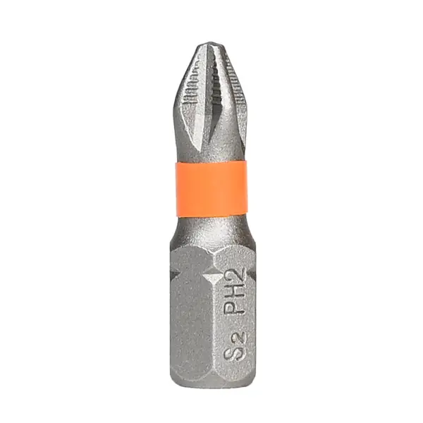 Inserto PHILLIPS PH 2  largo 25mm - Toma Hexagonal 1/4 (Promo 50un)