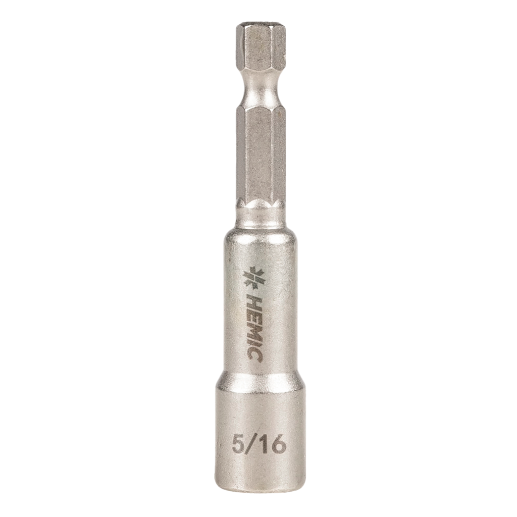 Llave de Vaso Magnetica  Hemic Toma Hexagonal 1/4  1/2