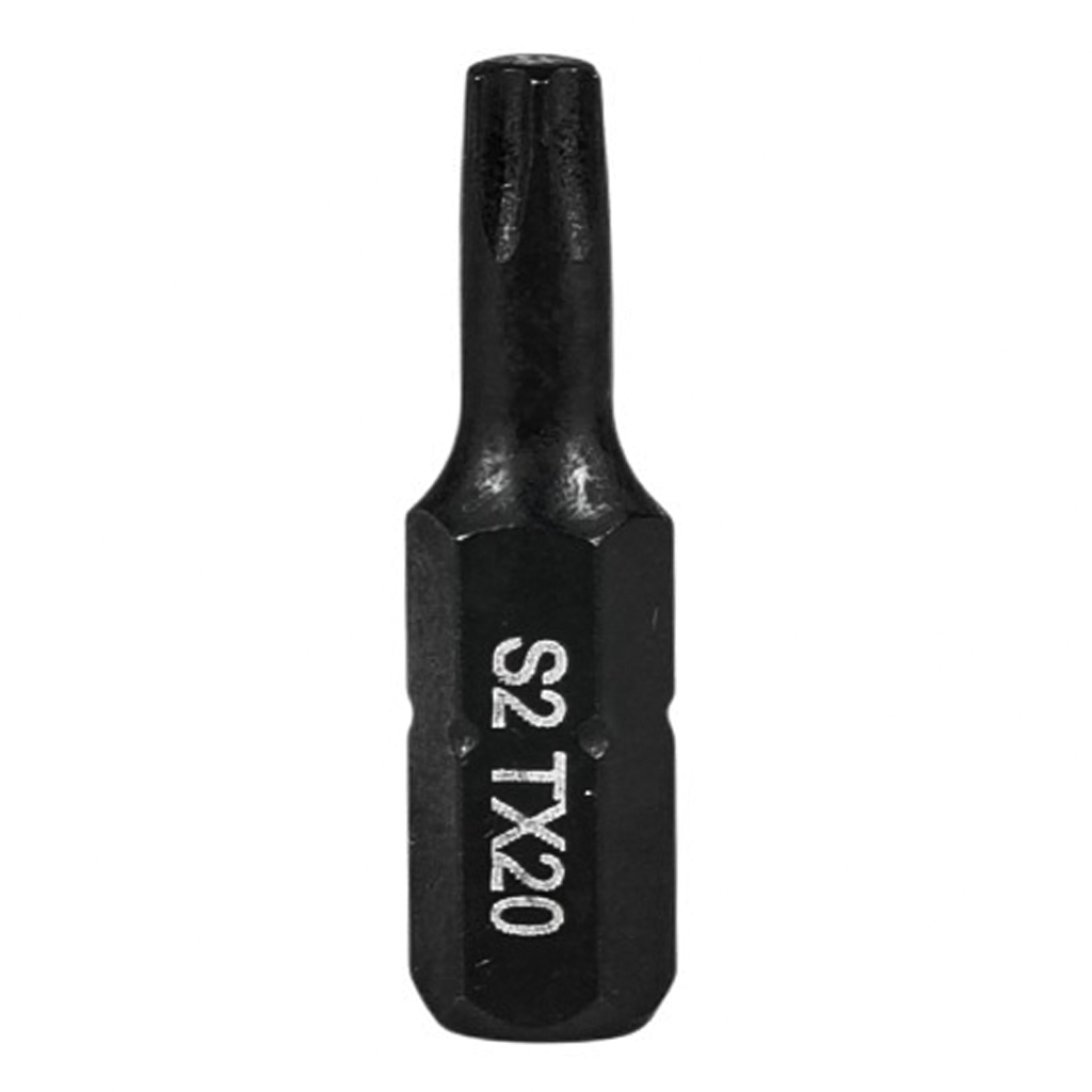 Punta TORX Hemic TX25 largo 25mm Toma Hex 1/4