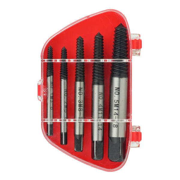 Juego de extractores de tornillos No. 1-2-3-4-5