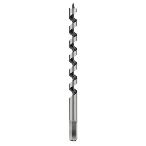 [3312450] Broca espiral para madera tipo Lewis 12x450mm, Toma Hex.11mm