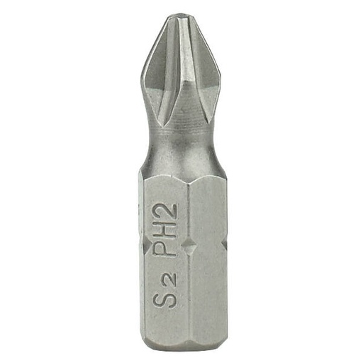 [6610PH11001] Inserto PHILLIPS PH 1  largo 100mm - Toma Hexagonal 1/4