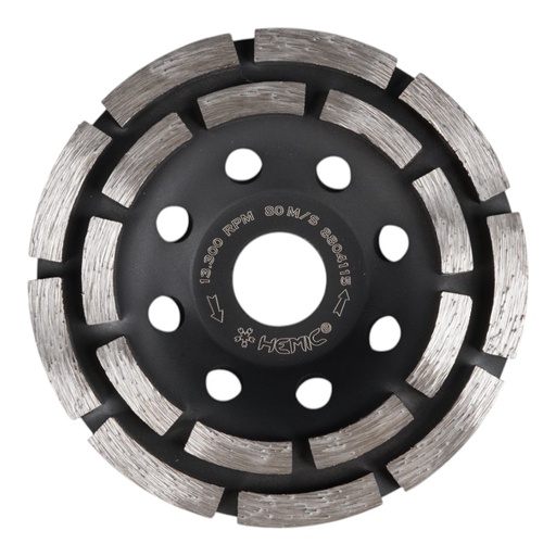 [8804180] Copa Diamantada HEMIC doble hilera 180mm